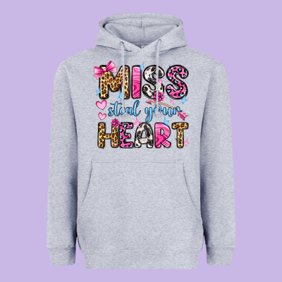 Miss Steal Your Heart Olivia Heavyweight Hoodie Designed By Oliviacreatesart