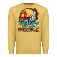 Antique Gold something in the orange olivia Premium Sweatshirt - OliviaCreatesArt