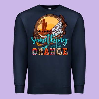 Something In The Orange Olivia Premium Sweatshirt Designed By Oliviacreatesart
