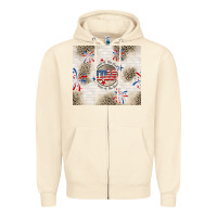 Sandshell usa land of the free because of the brave Zipper Hoodie - TumblerDesignByShophia