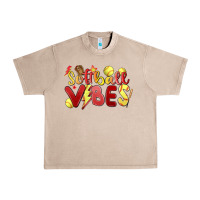 French Oak softball vibes Urban Heavy Tee - MaliasSmallBusiness