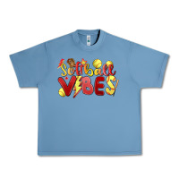 Pebble Blue softball vibes Urban Heavy Tee - MaliasSmallBusiness