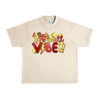 Sandshell softball vibes Urban Heavy Tee - MaliasSmallBusiness