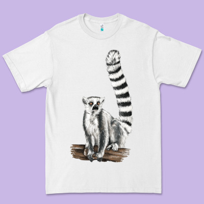 Ringtail Cat Premium Tee Designed By Lillyallendesigns