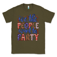 Army Green we the people want to party Classic Tee - JahusDesignShop