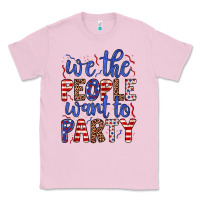 Bubblegum Pink we the people want to party Classic Tee - JahusDesignShop