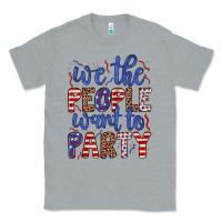 Heather Grey we the people want to party Classic Tee - JahusDesignShop