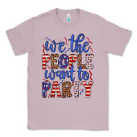Lilac we the people want to party Classic Tee - JahusDesignShop