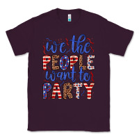Plum we the people want to party Classic Tee - JahusDesignShop