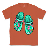 Copper nurse crocs Classic Tee - MaliasSmallBusiness