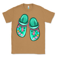 Toasted Coconut nurse crocs Classic Tee - MaliasSmallBusiness