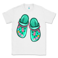 White nurse crocs Classic Tee - MaliasSmallBusiness