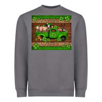 Storm st Patricks farm animals truck Heavyweight Sweatshirt - Jasminsmagicworld