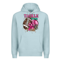 Blue Mist Tackle Cancer Premium Hoodie - HowdyJamesFarm