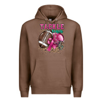 Chestnut Tackle Cancer Premium Hoodie - HowdyJamesFarm