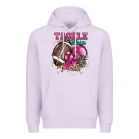 Lilac Tackle Cancer Premium Hoodie - HowdyJamesFarm