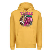 Mustard Tackle Cancer Premium Hoodie - HowdyJamesFarm