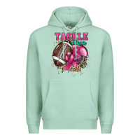 Seafoam Tackle Cancer Premium Hoodie - HowdyJamesFarm