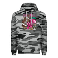 Slate Camo Tackle Cancer Premium Hoodie - HowdyJamesFarm