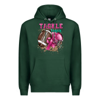 Sports Green Tackle Cancer Premium Hoodie - HowdyJamesFarm
