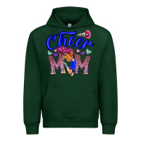 Foreset Green Cheer Mom Urban Hoodie - CowhideDigitalArt