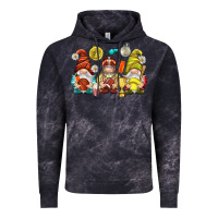 Cloud Black sports gnomies Vintage Hoodie - NancyCooperArtShop
