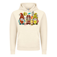 Vintage Artic sports gnomies Vintage Hoodie - NancyCooperArtShop