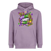 Lavender mardi gras lip olivia Heavyweight Hoodie - OliviaCreatesArt