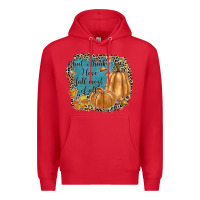 Red but i think i love fall most of all Premium Hoodie - JahusDesignShop