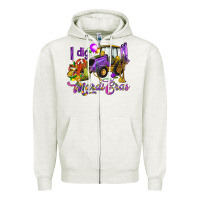 I Dig Mardi Gras Zipper Hoodie | Teevron