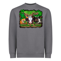 Storm st patricks cows heifers go lucky Heavyweight Sweatshirt - Jasminsmagicworld