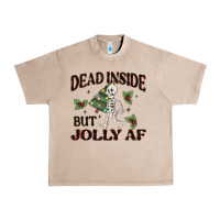 French Oak dead inside but jolly af Urban Heavy Tee - MaliasSmallBusiness