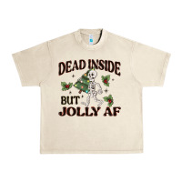 Sandshell dead inside but jolly af Urban Heavy Tee - MaliasSmallBusiness