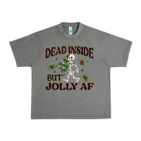 Tornado dead inside but jolly af Urban Heavy Tee - MaliasSmallBusiness