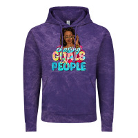 Cloud Purple chasing goals not people Vintage Hoodie - NancyCooperArtShop
