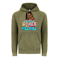 Vintage Olive chasing goals not people Vintage Hoodie - NancyCooperArtShop