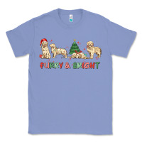 Colony Blue furry and bright Classic Tee - MaliasSmallBusiness