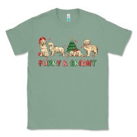 Sage furry and bright Classic Tee - MaliasSmallBusiness