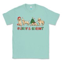 Seafoam furry and bright Classic Tee - MaliasSmallBusiness