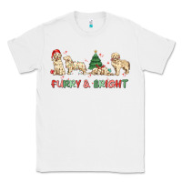 White furry and bright Classic Tee - MaliasSmallBusiness