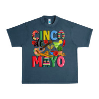 Midnight Navy cinco de mayo Urban Heavy Tee - JahusDesignShop