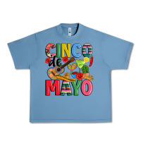 Pebble Blue cinco de mayo Urban Heavy Tee - JahusDesignShop