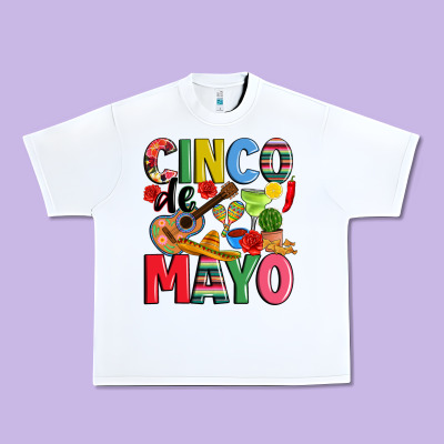 Cinco De Mayo Urban Heavy Tee Designed By Jahusdesignshop