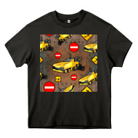 Asphalt asphalt paver seamless pattern Heavy Core Tee - BundleAndBundleShop