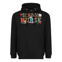 Black school nurse Heavyweight Hoodie - OliviaCreatesArt