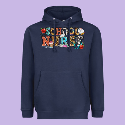 School Nurse Heavyweight Hoodie Designed By Oliviacreatesart