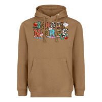 Toasted Coconut school nurse Heavyweight Hoodie - OliviaCreatesArt