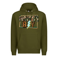 Army Green Mama's boy Mother's Day Premium Hoodie - CowGirlArtShop