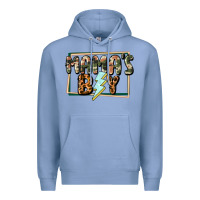 Colony Blue Mama's boy Mother's Day Premium Hoodie - CowGirlArtShop