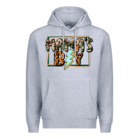 Heather Grey Mama's boy Mother's Day Premium Hoodie - CowGirlArtShop